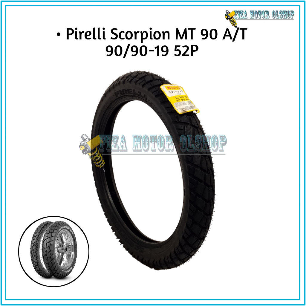 Ban Tubeless Pirelli Scorpion MT 90 A/T 90/90-19 52P Motor WR155 CRF150 Trail Enduro Adventure Cross
