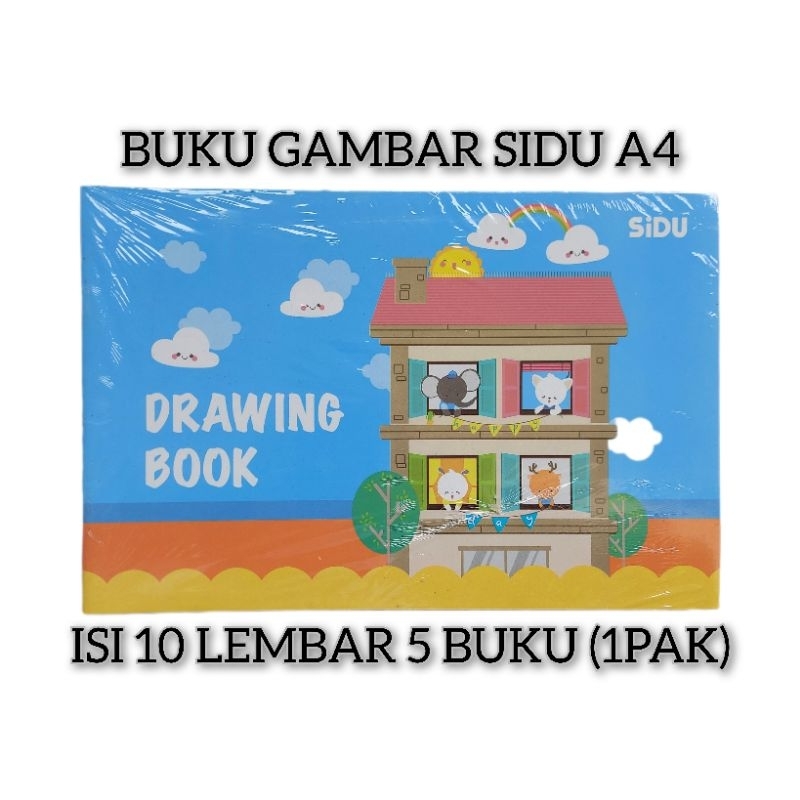 

Buku Gambar Sidu A4 Isi 10 Lembar 5 Buku (1 pak)