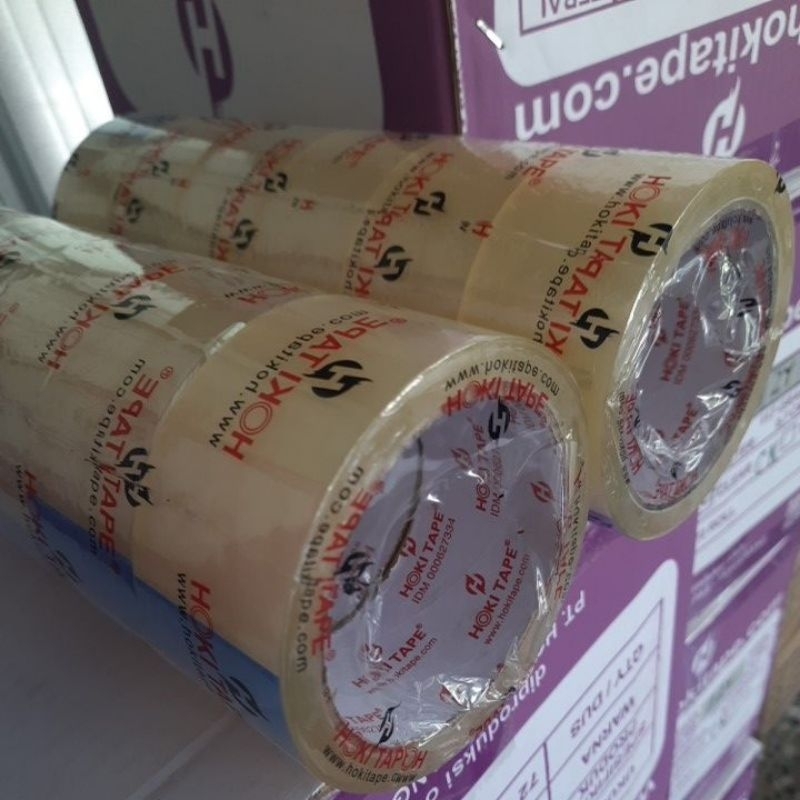 

Jual Produk LAKBAN Grosir 1 dus isi 72 roll BENING & COKLAT ''