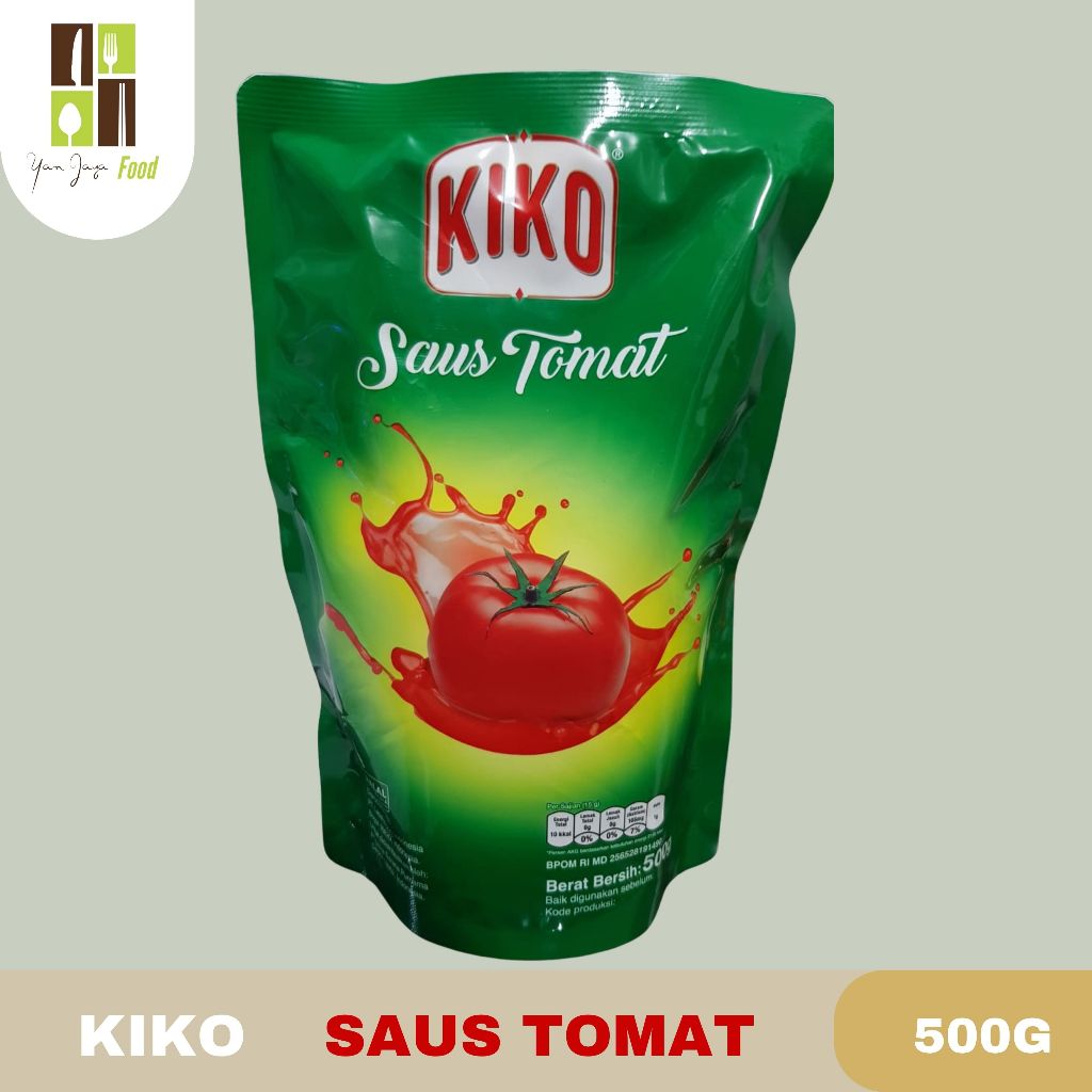 

Kiko By Delmonte / Delmonte Saus Tomat / Tomato Sauce / Saos / Kemasan Pouch 500G