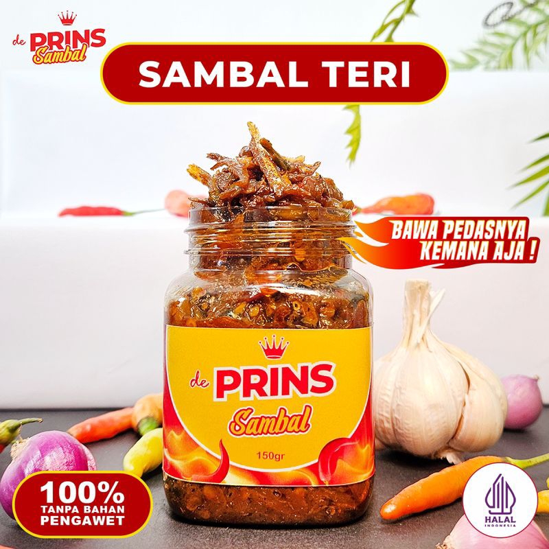 

Sambal Teri Kemasan Botol Instan Enak dan Murah De Prins