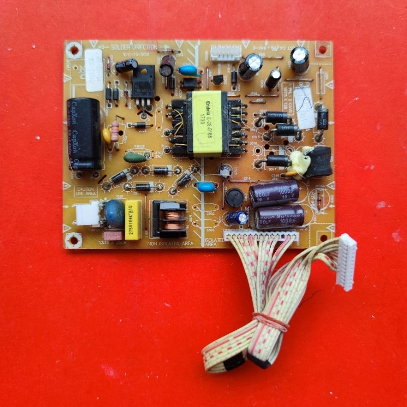 POWER SUPLAY ACE MATIC REGULATOR PSU TV polytron PLD22D9500 PLD 22D9500