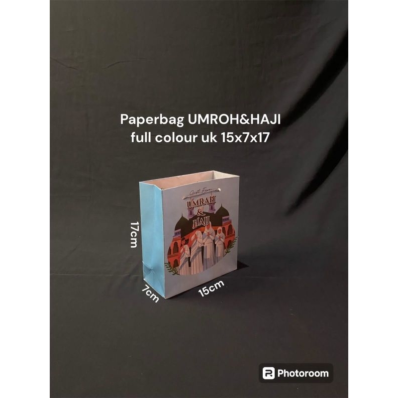 

Paperbag umroh&haji full colour uk 15×7×17 (isi 12pcs)