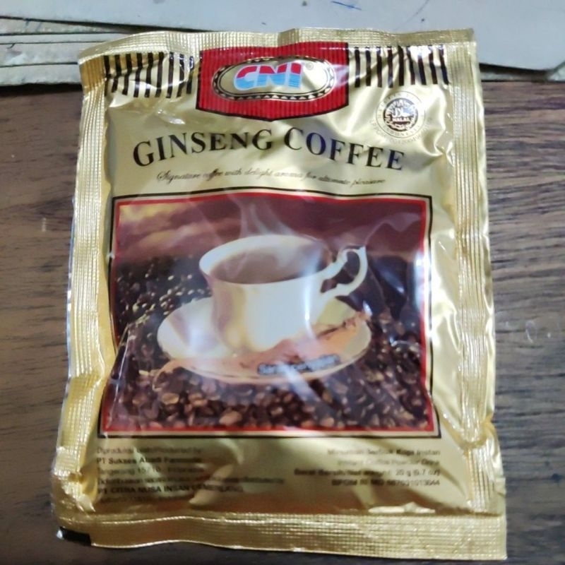 

Kopi Ginseng CNI per Sachet