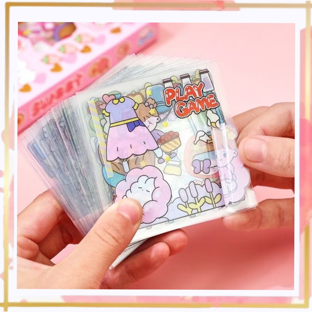 

ECER Stiker Momo Karakter Lucu Sticker Tumbler Gelas Korea Lembaran Waterproof Motif Kartun