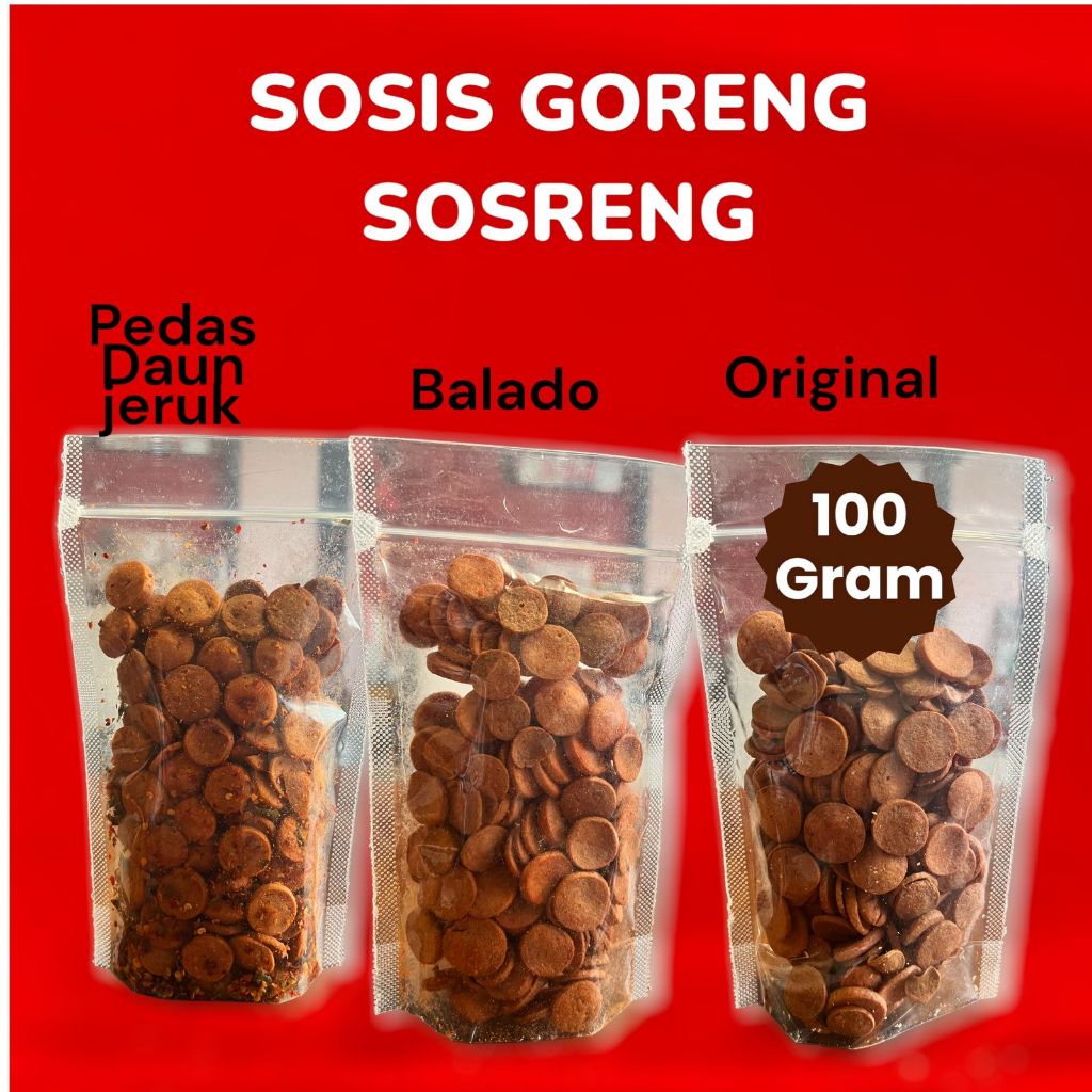 

Sosreng Sosis Goreng Keripik Sosis