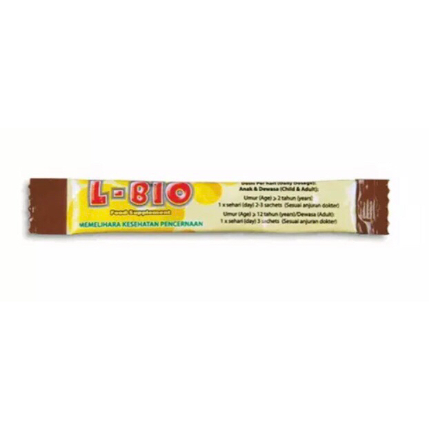 L-bio sachet Probiotik melancarkan pencernaan bayi dan anak
