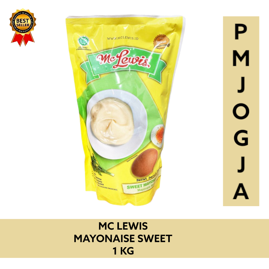 

Mc Lewis Sweet Mayo 1 kg / mayones mayonais mayonnaise Manis McLewis