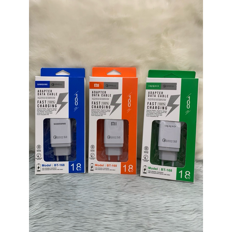 TC CHARGER SATU SET BT-168 BERGARANSI