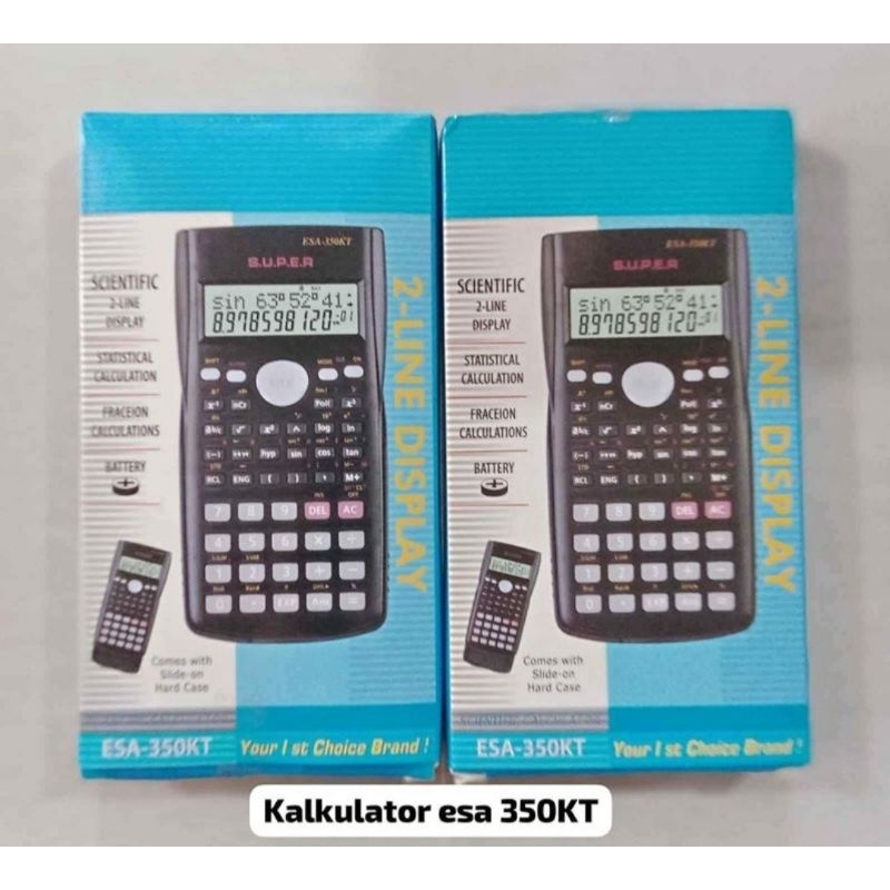

Kalkulator esa 350 KT pelajar