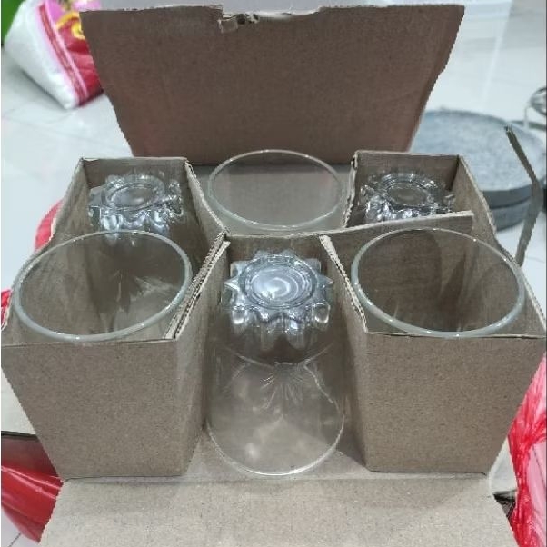 Gelas Belimbing/gelas kaca/gelas kopi teh/tutup gelas stainless