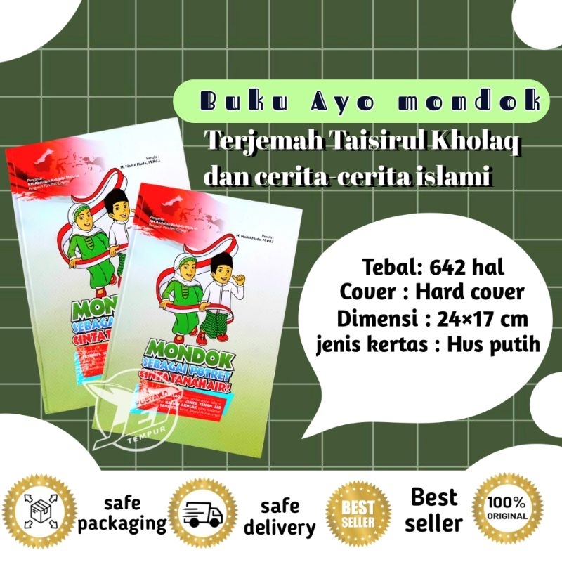 

MONDOK SEBAGAI POTRET CINTA TANAH AIR , AYO MONDOK