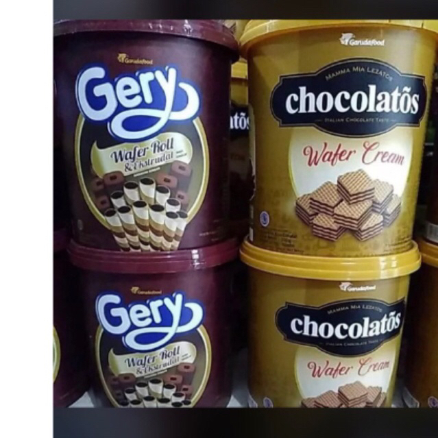 

PAKET HEMAT GERY WAFER STIK DAN CHOCOLATOS 4 toples