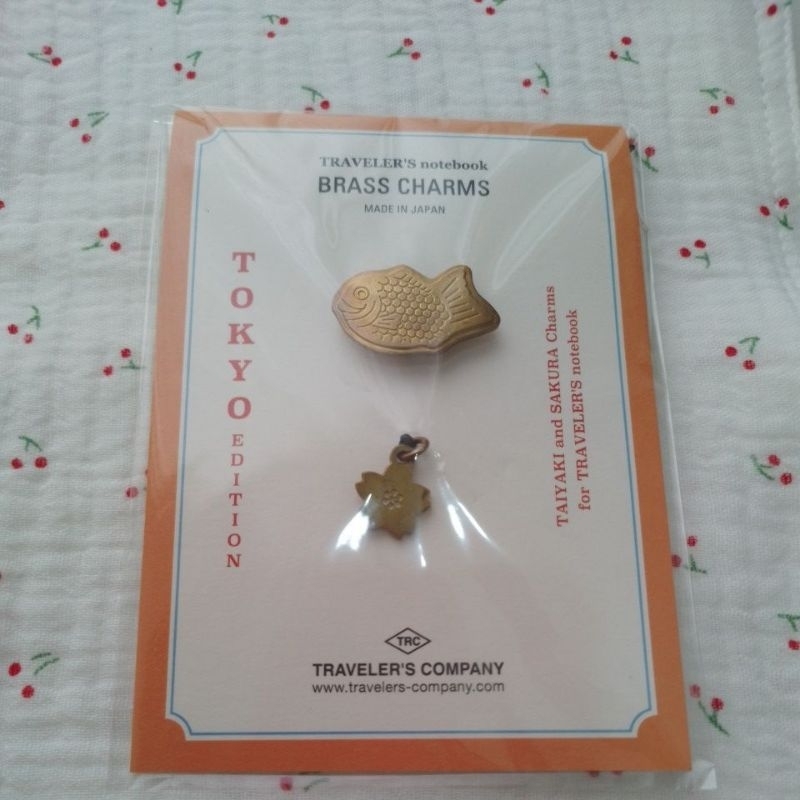 

Traveler's Notebook Brass Charm Tokyo Edition