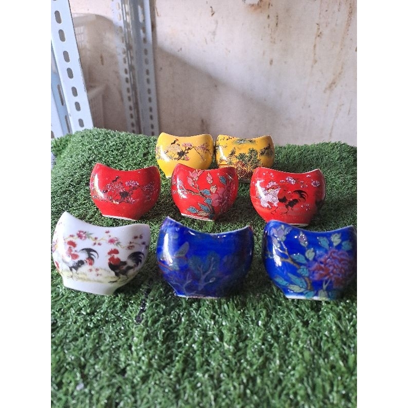 cepuk keramik sabit kecil