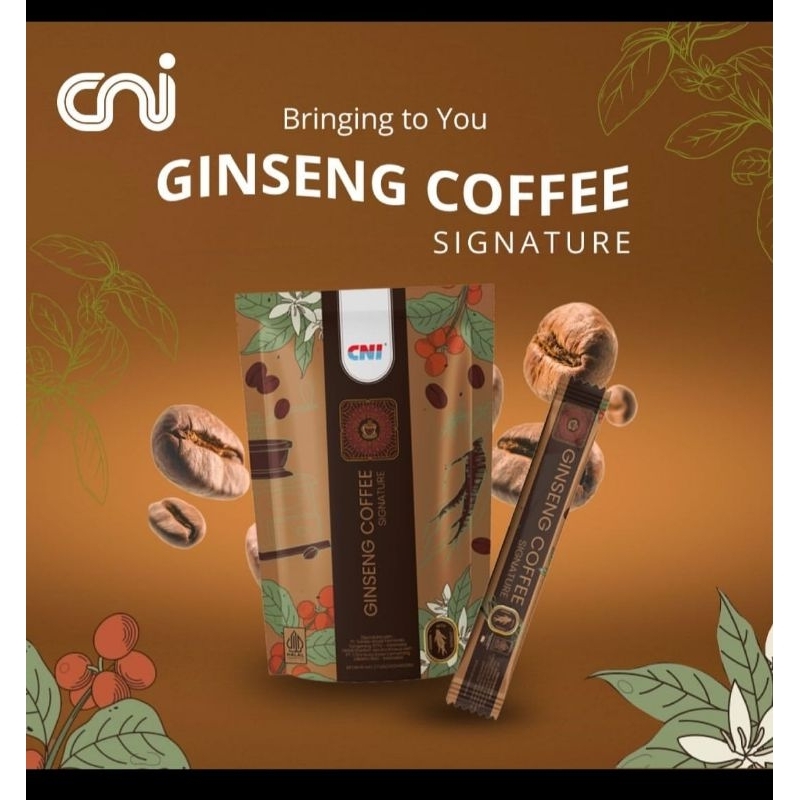 

Kopi Ginseng Signature Isi 10 Stik Meningkatkan Fokus Dan Konsentrasi Kopi CNI Original