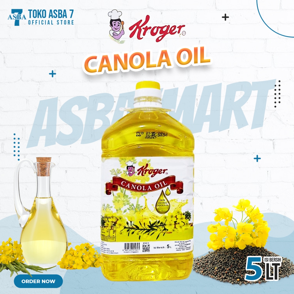 

KROGER CANOLA OIL 5 LITER