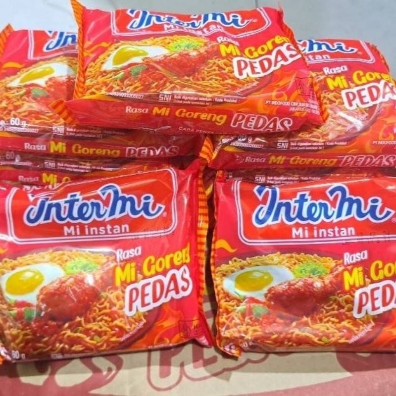 

[1DUS ISI 40 BUNGKUS] INTERMIE GORENG PEDAS