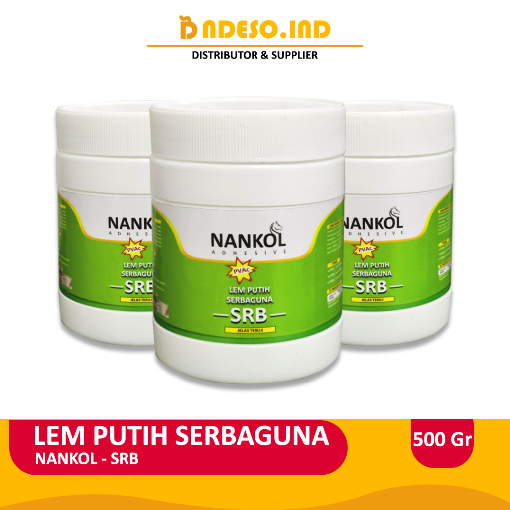 

Lem Putih Serbaguna PVAC Nankol - 500 gram
