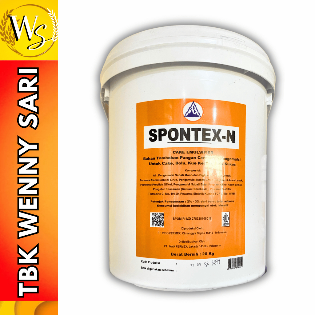 

SP CAKE EMULSIFIER SPONTEX-N 20 KG / 1 PAIL