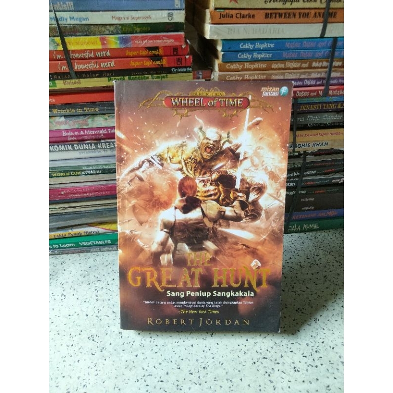 Buku Novel Fantasi, THE GREAT HUNT Sang Peniup Sangkakala (Robert Jordan)