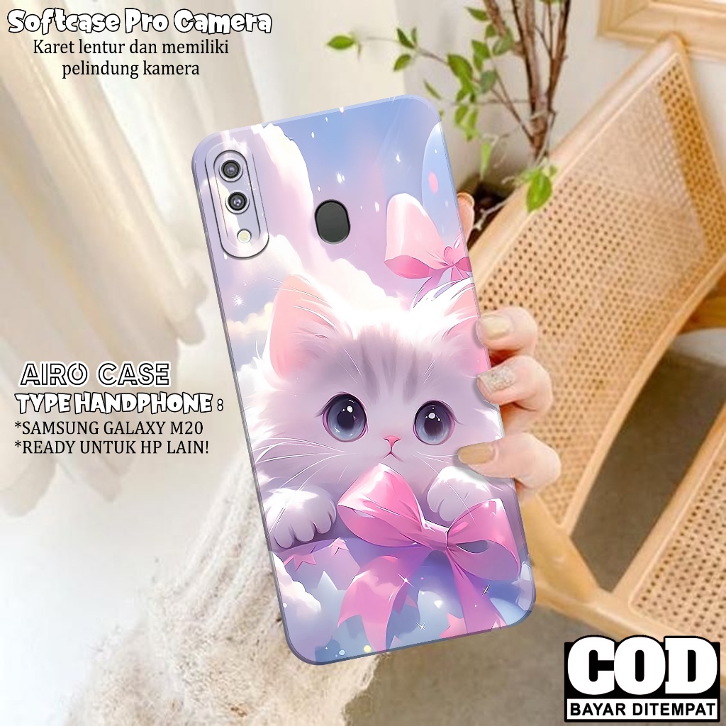 Softcase SAMSUNG GALAXY M20 - Case SAMSUNG GALAXY M20 - Casing SAMSUNG GALAXY M20 -  Kesing SAMSUNG 