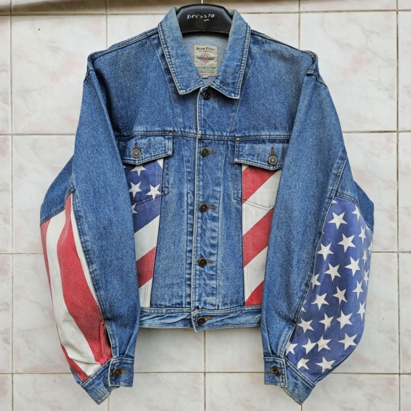 DENIM JACKET TRUCKER ALON POINT LIKE ETERNAL EVISU MOMOTARO SUGARCANE IRON HEART JAKET DENIM VINTAGE