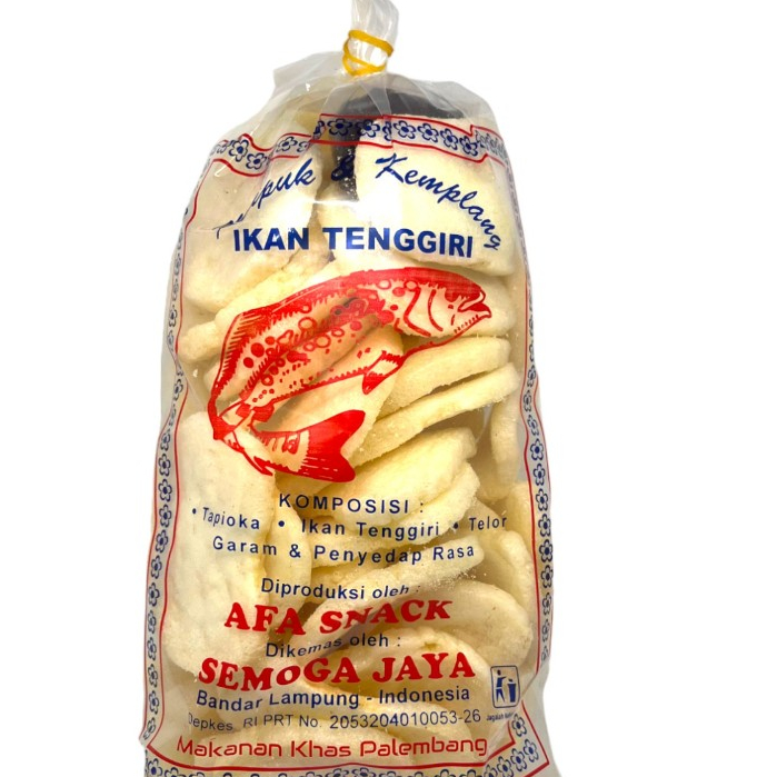 

KERUPUK PALEMBANG IKAN TENGGIRI ASLI