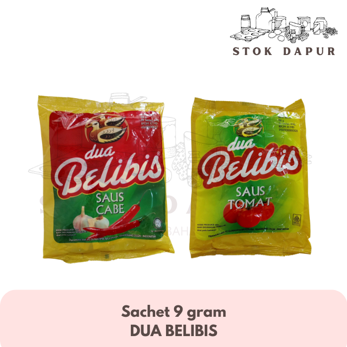 

Saus Dua Belibis 9 gram sachet cabai tomat