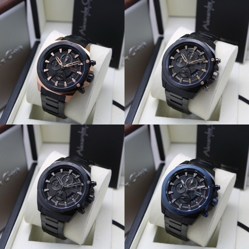 Jam Tangan Pria Alexandre Christie Chronograph 6651 AC6651 (ORIGINAL)