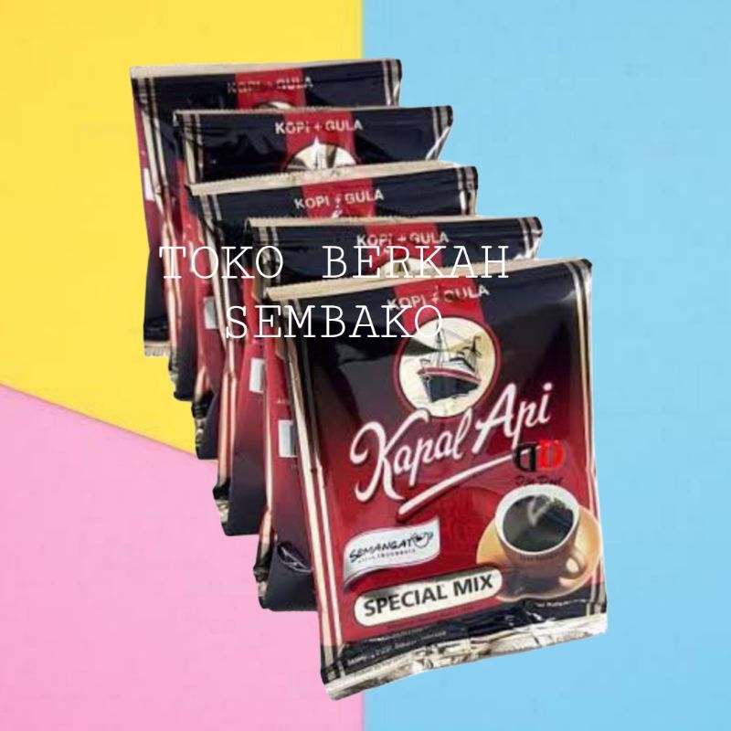 

(RENCENG) Kopi KAPAL API Spesial Mix 23gr Isi 10Pcs