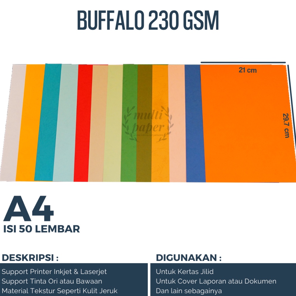 

Terbaru Kertas Jilid A4 isi 5 lembar Kertas Buffalo A4 Kertas Cover A4 M99
