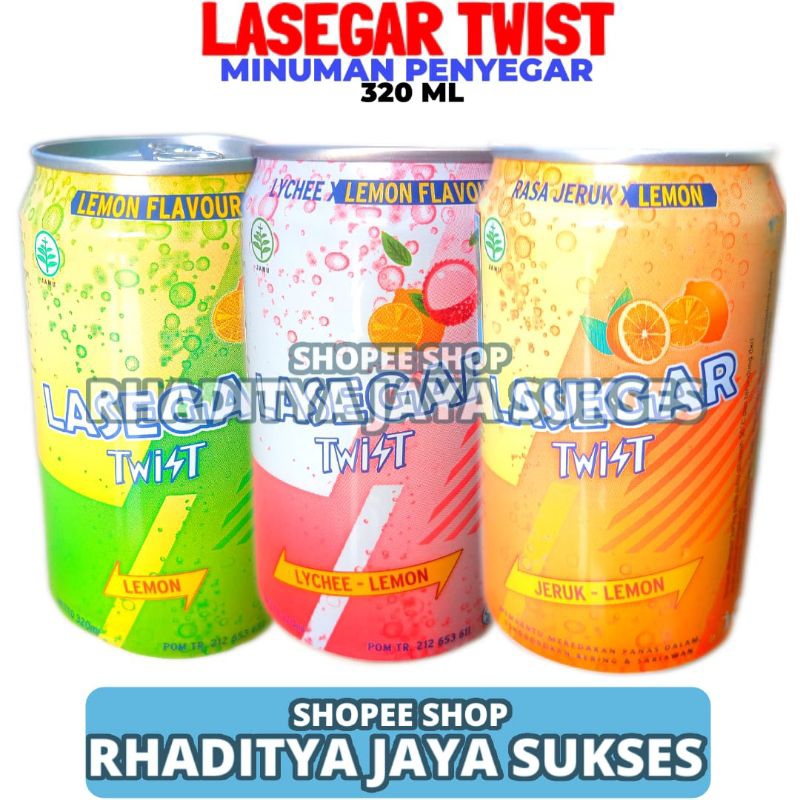 

Lasegar Twist Larutan Penyegar Kaleng 320 ML