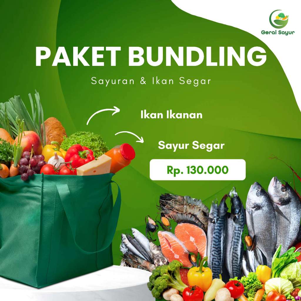 

PAKET BUNDLING SAYUR DAN IKAN
