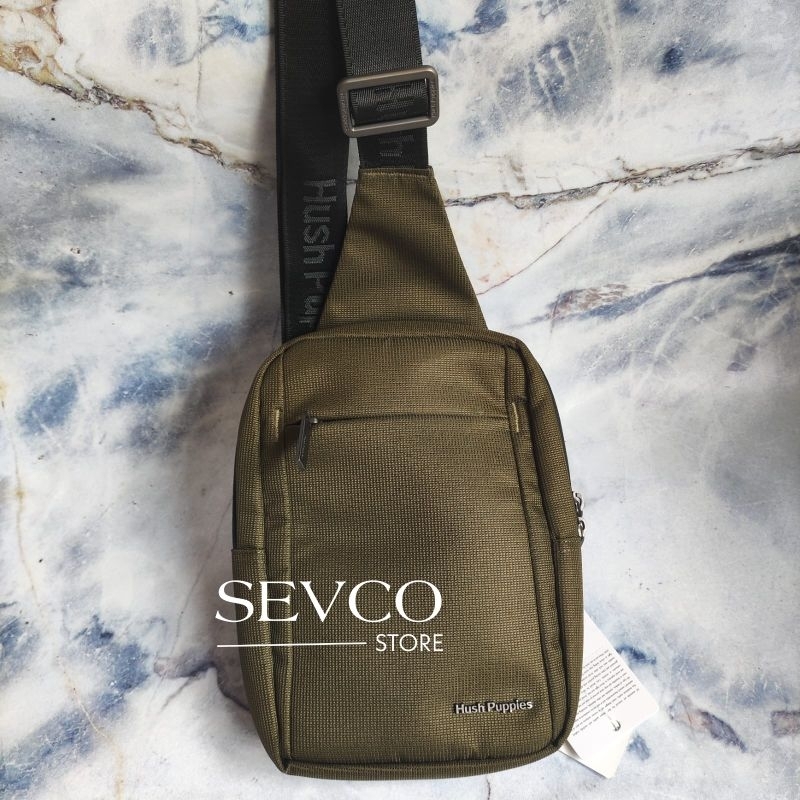 Tas HUSH PUPPIES AUTHENTIC RFID Zegna Chest Bag