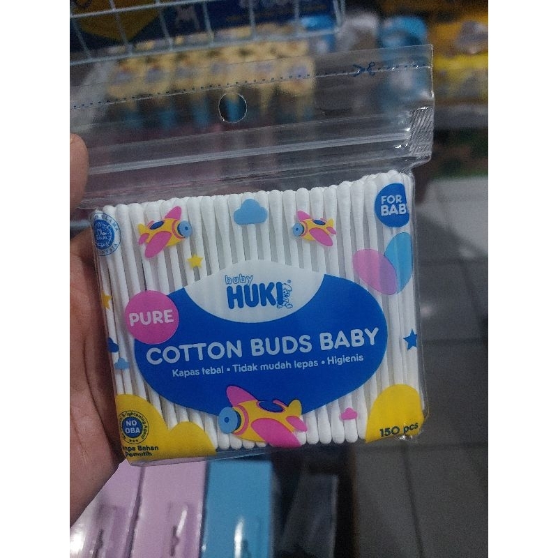 Huki Cotton Bud Baby Murah Huki cotton bud baby 150 Huki Cotton Bud Adult 100s CottonBud Baby Murah 