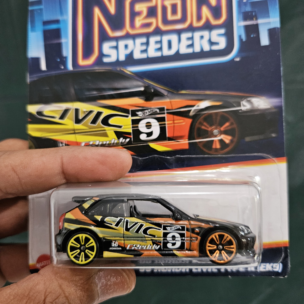 Hot Wheels Neon Speeders Honda Civic Type R (EK9)