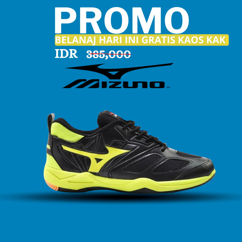 Sepatu Voly MizunoTerbaru Unisex Componen Original  Pria Wanita Bisa COD