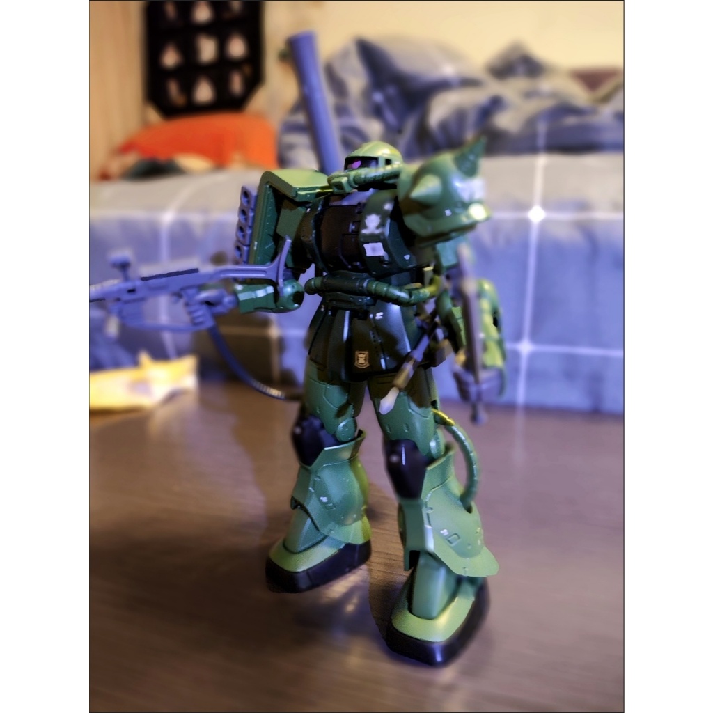 act JMS 1268 HG 1/144 Zaku II (Green) GTO Model Kit