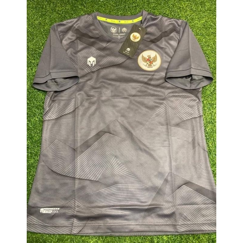 Jersey Timnas Indonesia Training Charcoal Original Mills 2020