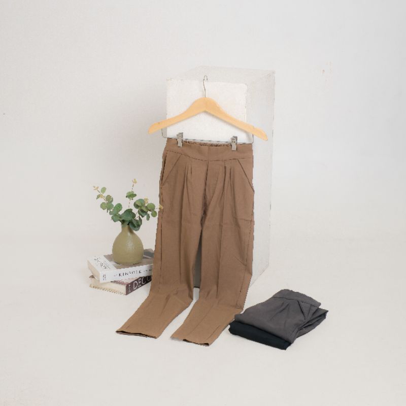 Elizabeth Pants | Celana panjang wanita | Celana kantor | Celana Stretch