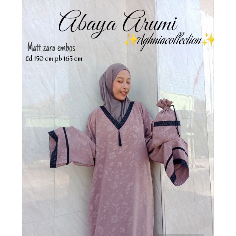 Abaya Sholat Arumi