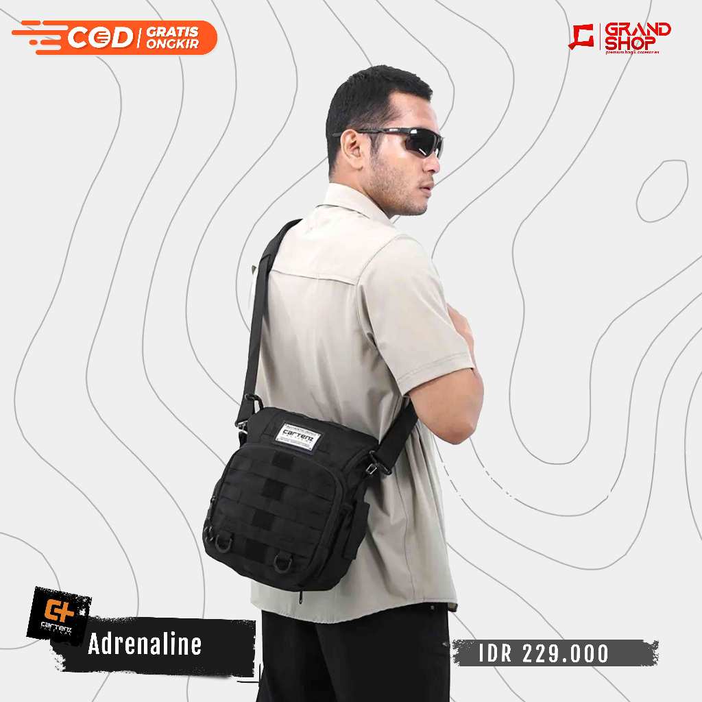 Tas Selempang / Travel Pouch Adrenaline Cartenz Tactical