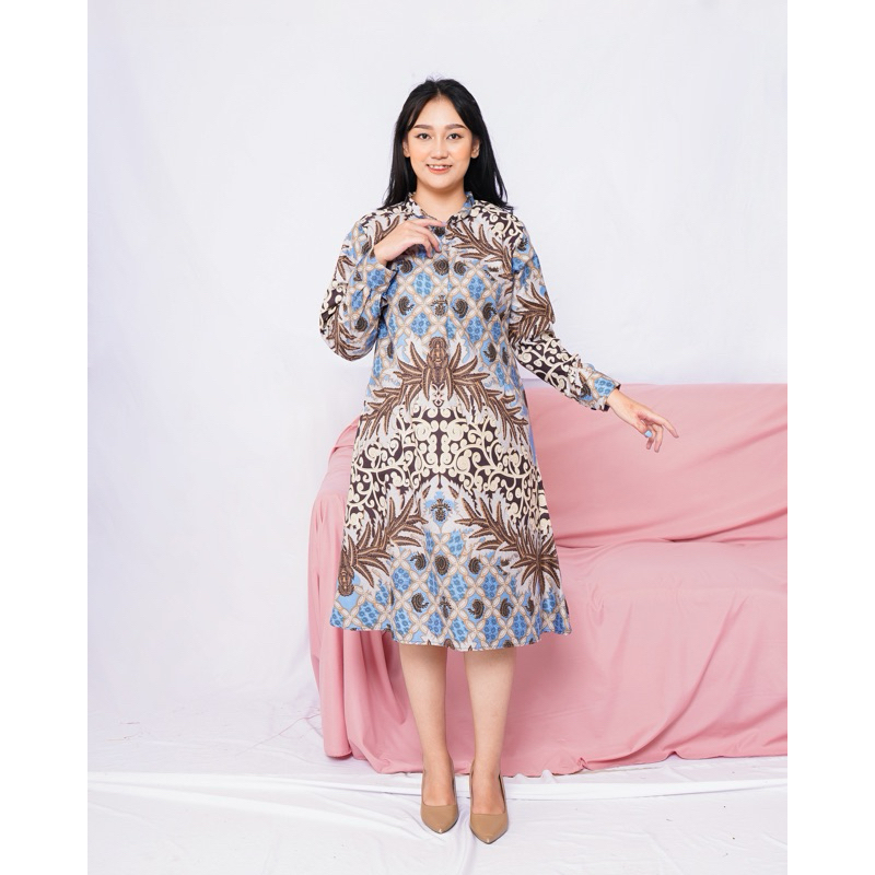 M2M COLLECTION | Dress Batik Outer Wanita Mewah Terbaru