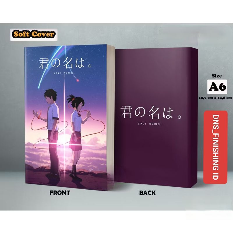 

Pocket Note Anime KIMI NO NAWA Softcover