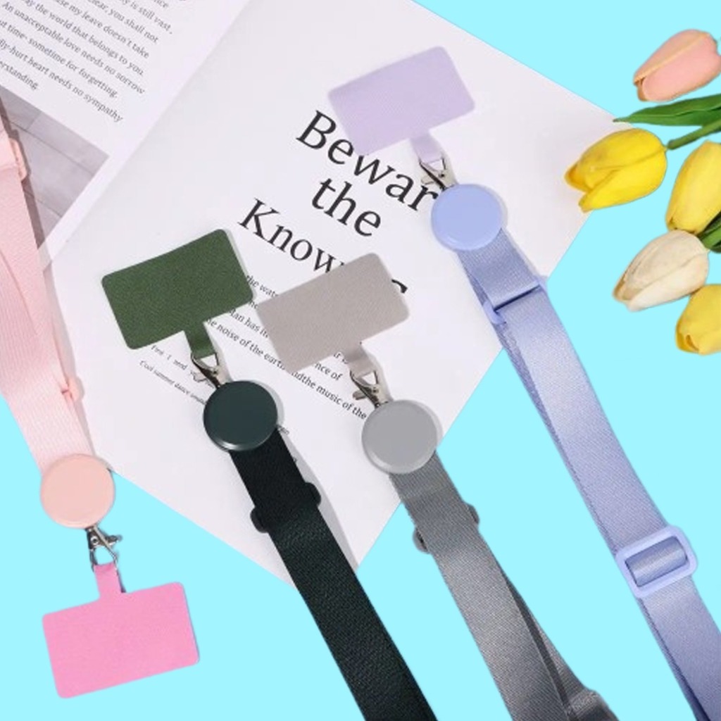 Tali Gantungan HP Lanyard Adjustable Bisa Panjang/Pendek