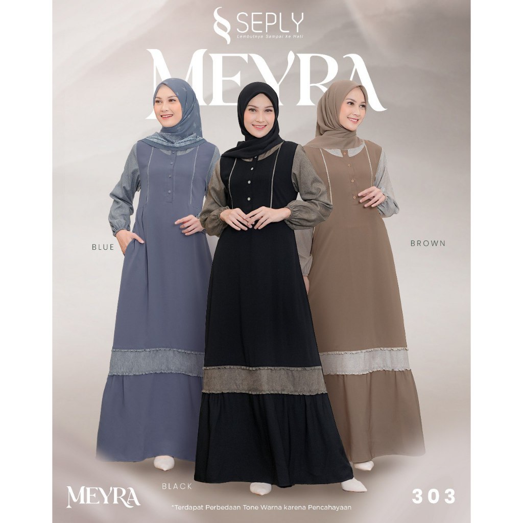 GAMIS DAILY SEPLY GAMIS SEPLY TERBARU MEYRA 303 GAMIS SEPLY
