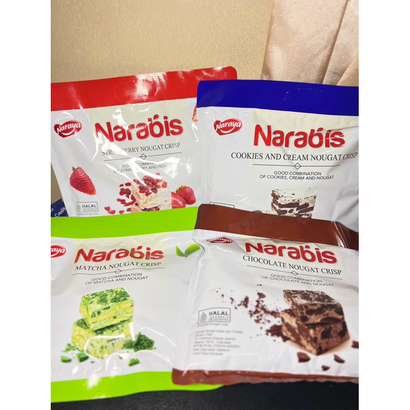 

(NARAYA) Narabis Nougat Crisp | Snack Eceran