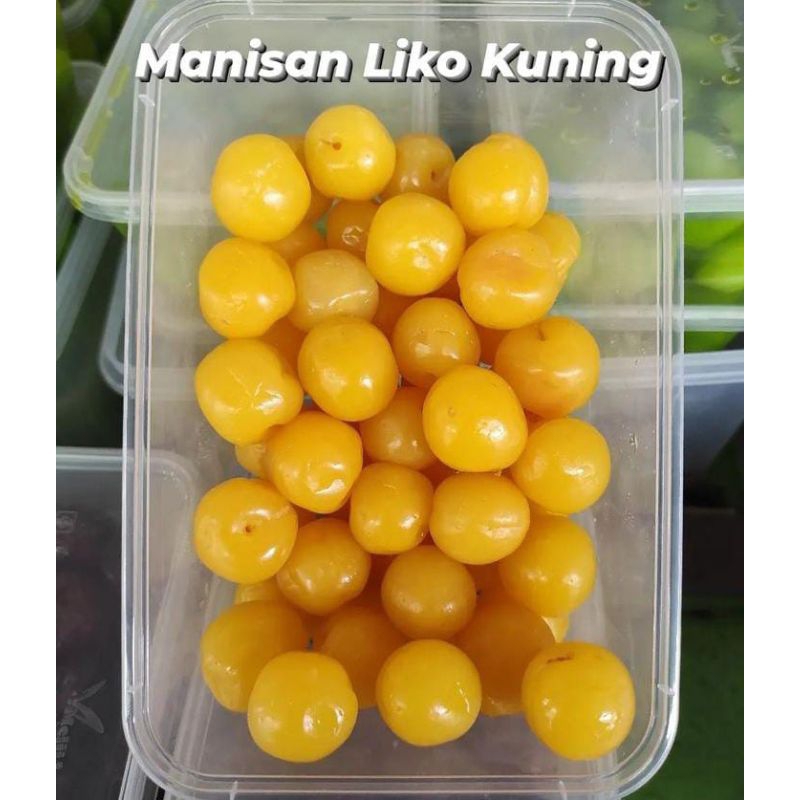 

MANISAN BUAH LIKO/PLUM KUNING