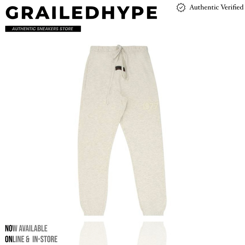 Fear of God Essentials 1977 SweatPants Light Oatmeal (100% Original)